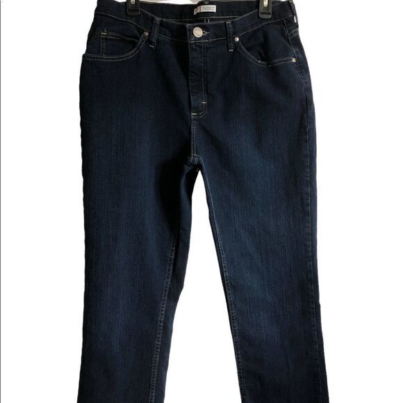 Lee Riders high waist straight leg classic fit five pocket zip button‎ front 16P - Picture 2 of 7